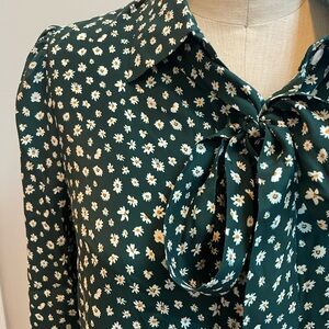 Emerson Fry Frankie Blouse in Forest Daisy